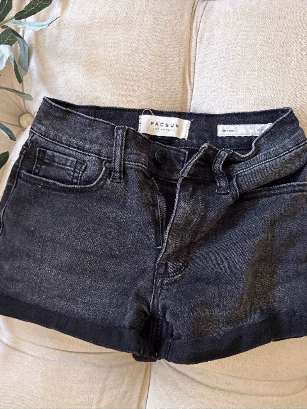Bundle of 6 denim shorts size 22-23 (size 0) - Picture 6 of 6